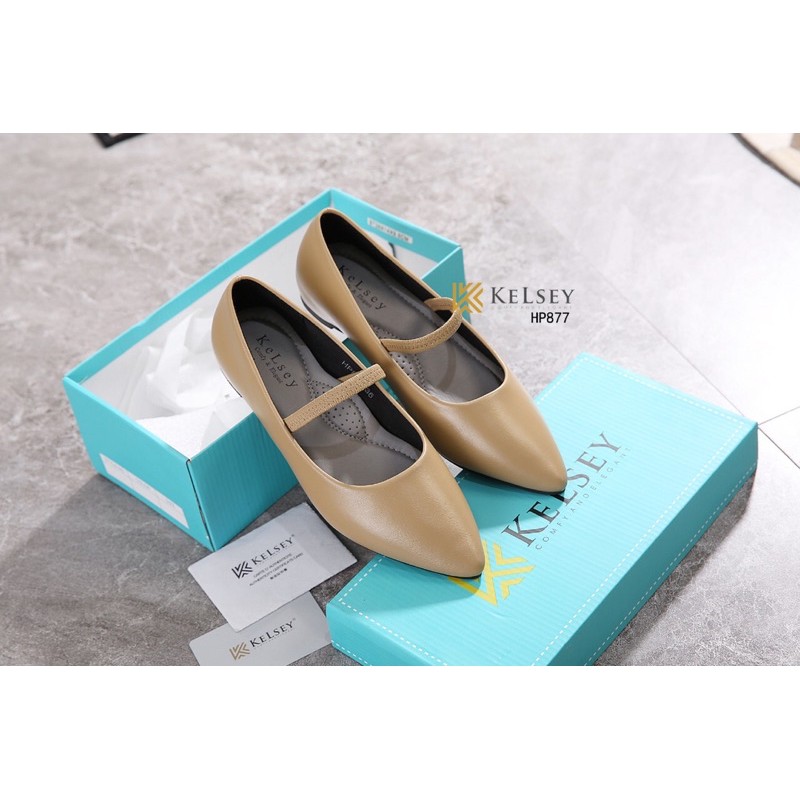 Kelsey Sepatu Flat Shoes Wanita / Sepatu Flat Kerja Wanita  HP877