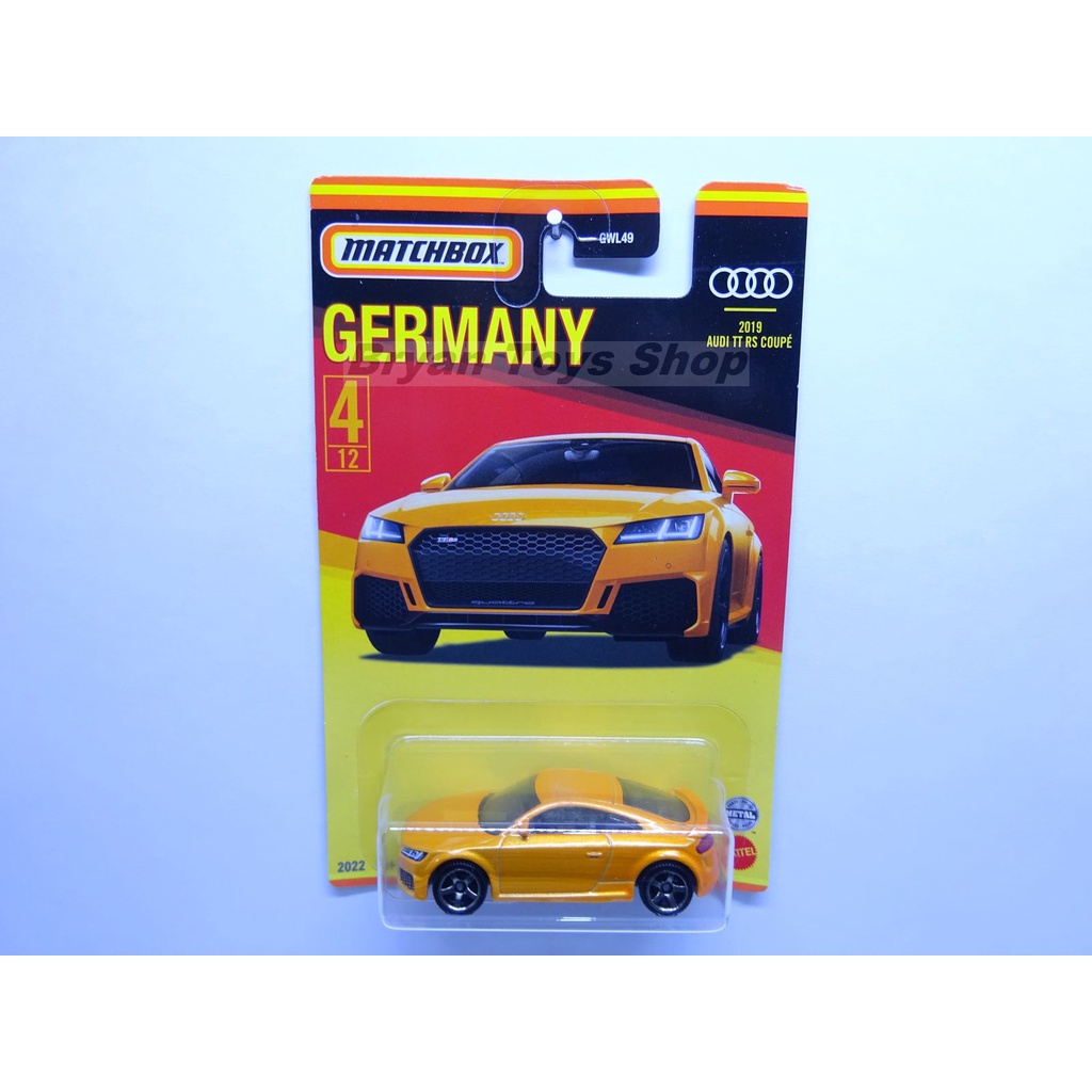 Matchbox Germany 2019 Audi TT RS Coupe