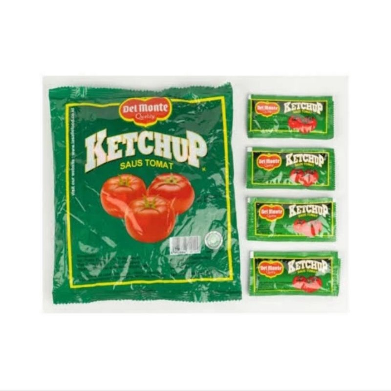 

Delmonte ketchup tomat isi 24 sachet x 9gr