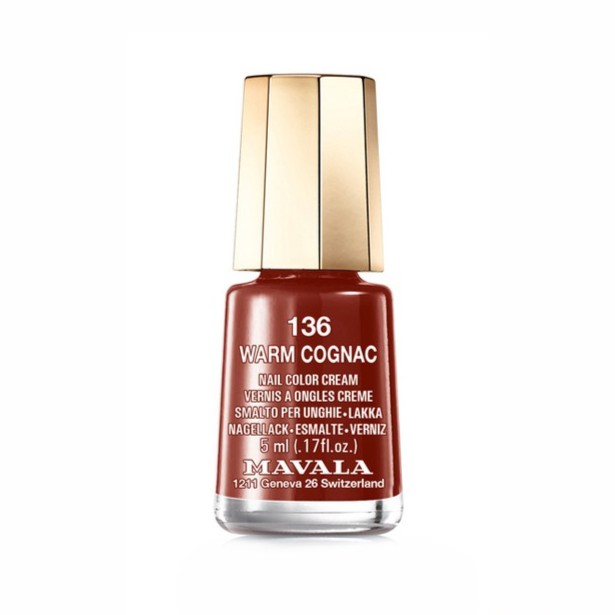 Mavala fantasy colors nail polish Warm Cognac