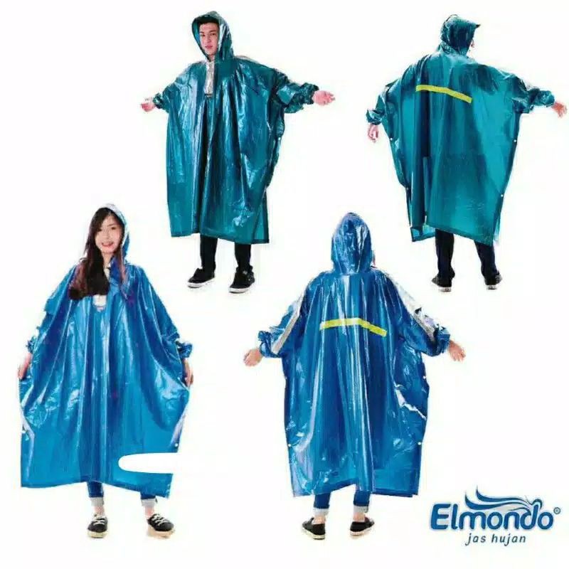 Jas Hujan Elmondo Ponco Lengan