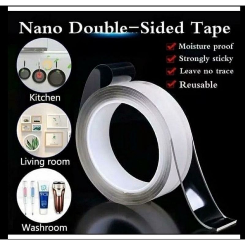 

NANO DOUBLE TAPE BENING MGIC TAHAN AIR - u ACRYLIC