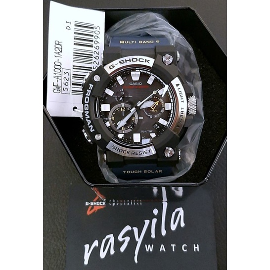 Casio G-Shock GShock GWF A1000 / GWFA1000 - 1A2DR Frogman Navy