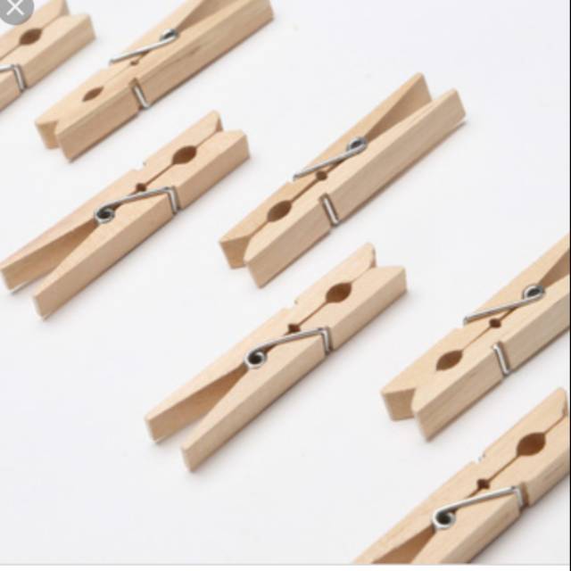 Penjepit kayu / jepitan kayu