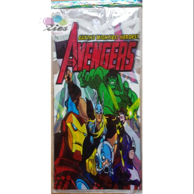 

Plastik snack ulang tahun / plastik kado / plastik souvenir avengers