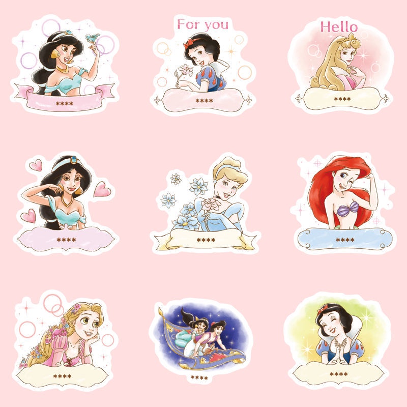 40 buah Putri Mengemudi stiker in gadis jantung bahan dekorasi notebook Jurnal stiker koper stiker c