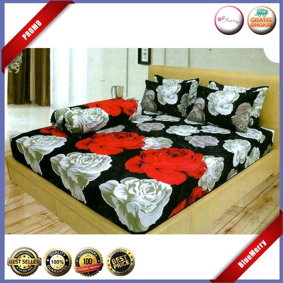 Sprei Lady Rose Vivian No.2 Queen 160 Seprai Sprai Bantal Guling Kasur BMSC95