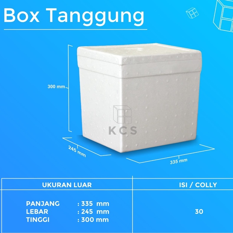 Styrofoam box tanggung