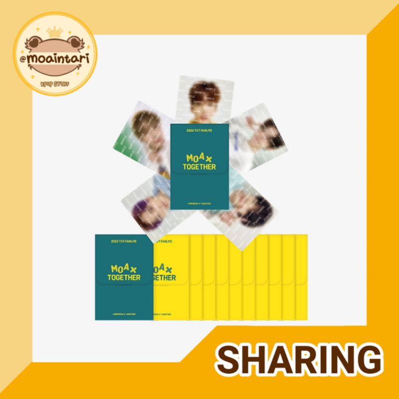 Sharing MPC Fanlive 2022 TXT MOA X TOGETHER Soobin Yeonjun Beomgyu Taehyun Hueningkai