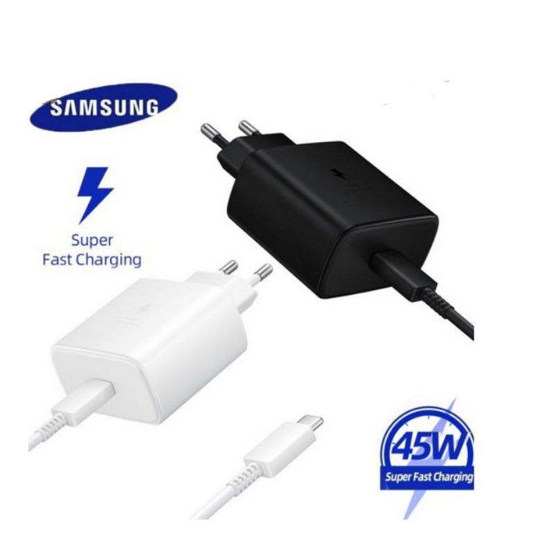 CHARGER SAMSUNG 45W USB C TO C SUPER FAST CHARGE SAMSUNG SA71/ S7+/A51/ Note 10/ S10/S10+/S20/S20+-2