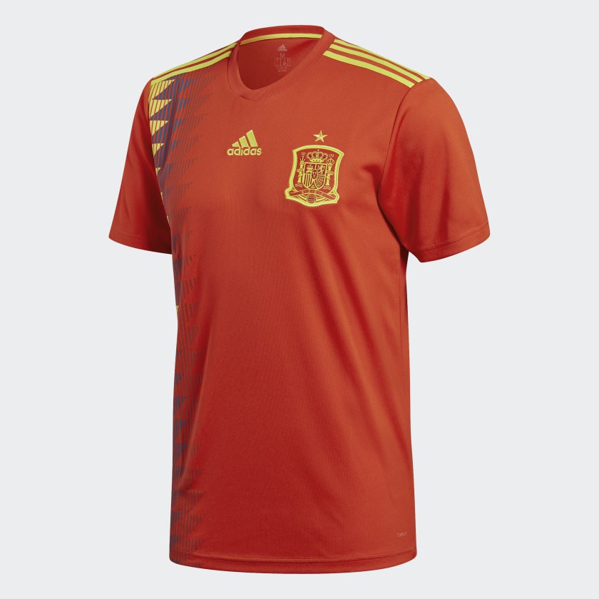 Baju Bola - ADIDAS Spanyol Home Jersey 18/19 [CX5355] - Original