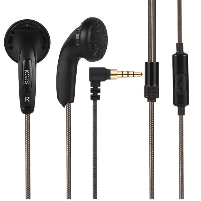 KGIS P1 SE with Mic Special Edition Earbud Armored Cable Earphone