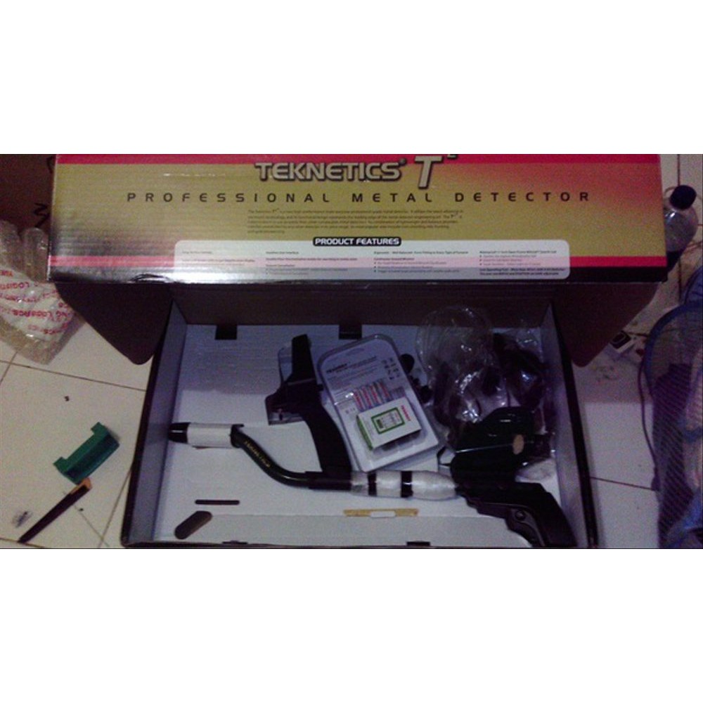 alat pendeteksi emas, timah, dan logam metal detector TEKNETICS T2 Limited