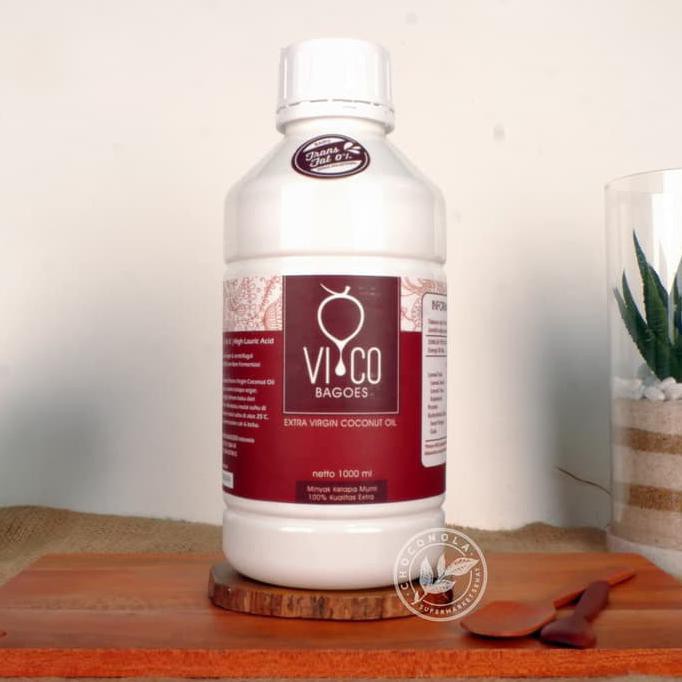 

VICO Bagoes Extra Virgin Coconut Oil (VCO 1L) 1 liter Minyak Kelapa