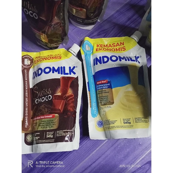 

INDOMILK SKM 545 GR susu kental manis pouch