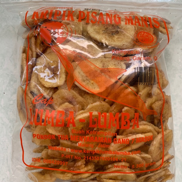 

Pisang lumba kepok