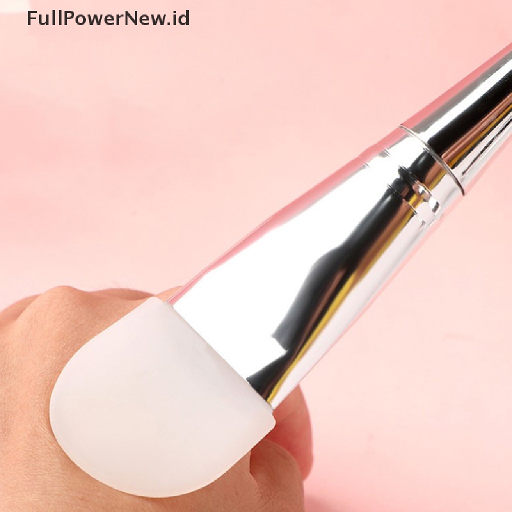 (Full) Brush Masker Lumpur / Foundation Bulu Lembut Portable Profesional