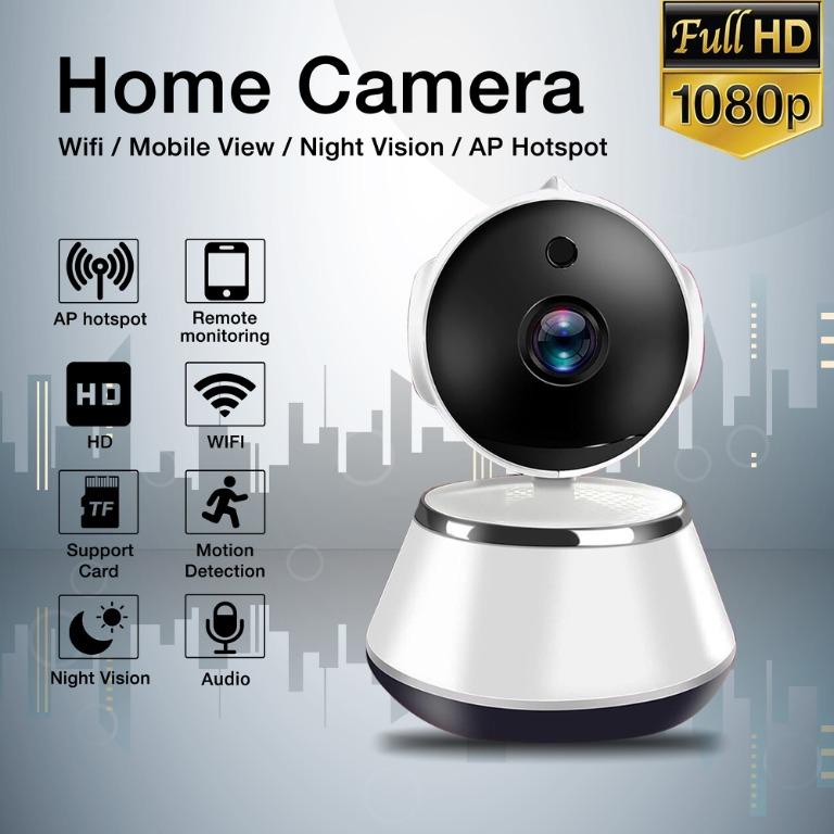 ORIGINAL Camera CCTV / Smart Camera Wifi V380 HD720P Wireless Mini IP CCTV Phone Audio /Kamera CCTV wireless