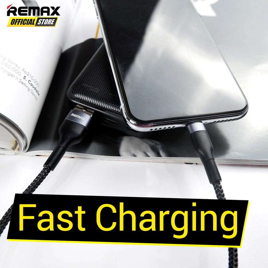 REMAX Sury Kabel Data Charger Lightning Braided 2.4A RC-064I