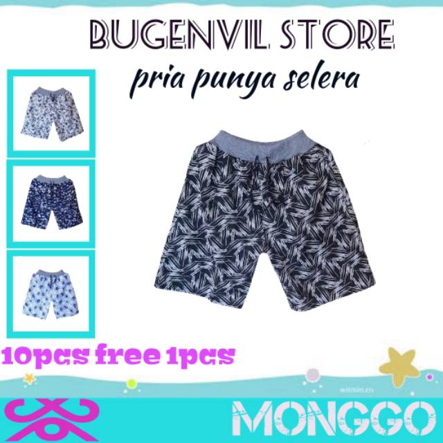 TERLARIS (COD) celana boxer celana kolor pria dewasa kolor katun