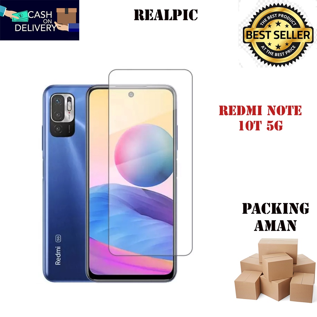 Tempered Glass Xiaomi Redmi Note 10T 5G Screen Protector Anti Gores