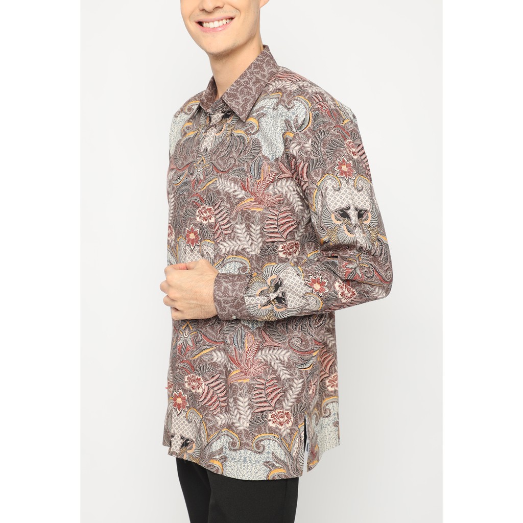 Loqal - Kemeja Batik Mocca by Qonita Batik Man