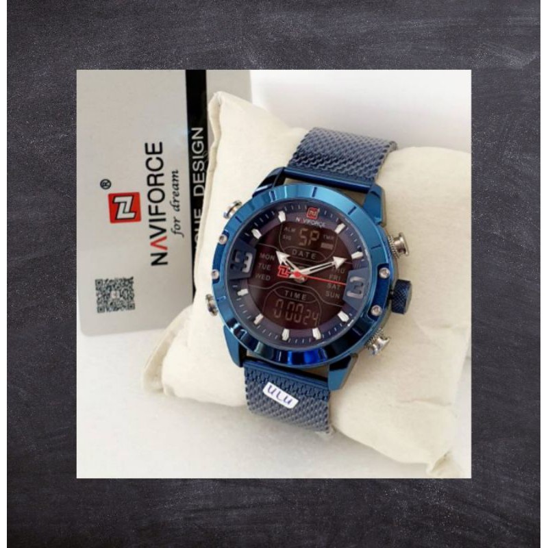 JAM TANGAN PRIA NAVIFORCE NF-9153 100% ORIGINAL