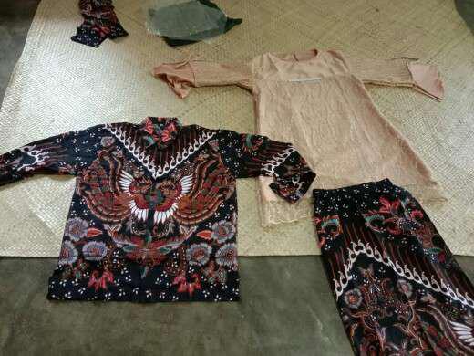 Maura Couple - Sania Ruffle Batik Couple Ori Ndoro Jowi Dnt Garansi Termurah 185 Artomoro Grosir