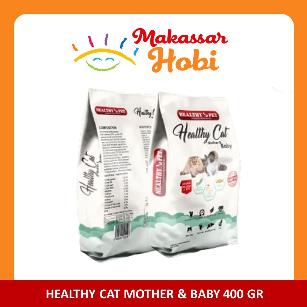 Healthy Cat Mother and Baby 400gr 400 gr gram Babycat Makanan Kucing
