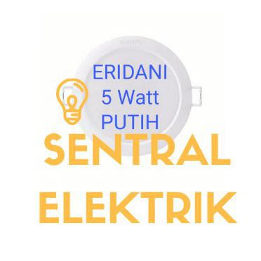 ((BISA COD)) Downlight Led Eridani Philips 5w 5watt 5 watt 59261 lampu ceiling tanam plafon TERJAMIN