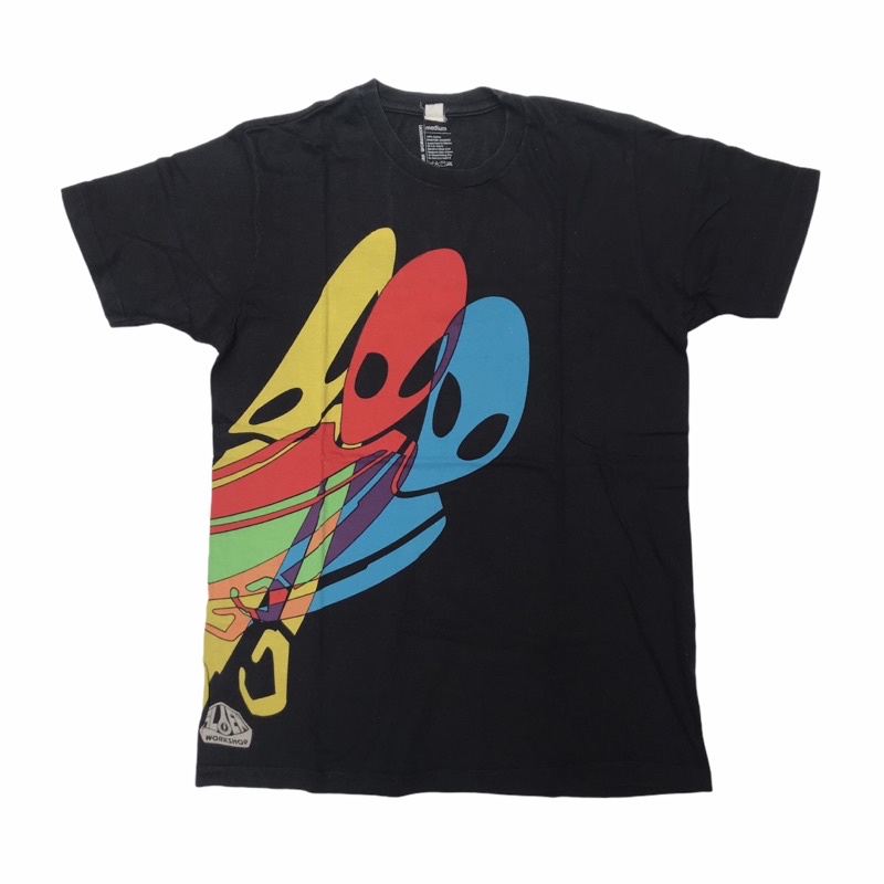 Alien workshop vintage skateboard tshirt / kaos vintage skateboard baju alien workshop