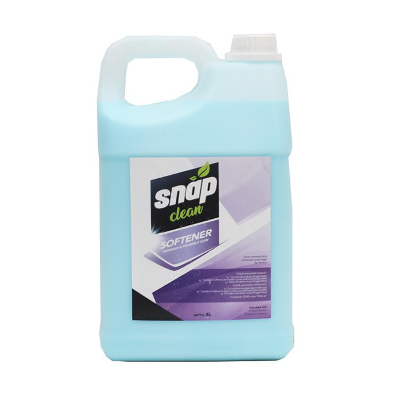 SNAP CLEAN SOFTENER 4L PELEMBUT PAKAIAN WANGI FRESHING MOLTO BLUE