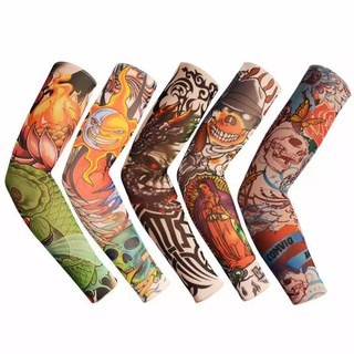 Tattoo Sleeve Sarung Tangan Lengan Tato - Manset Tatoo Arm Sleeve Manset Tato Full Colour