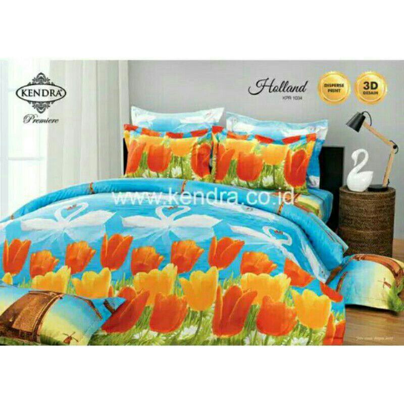 BEDCOVER + SPREI RUMBAI 180x200 KENDRA PREMIER HOLLAND
