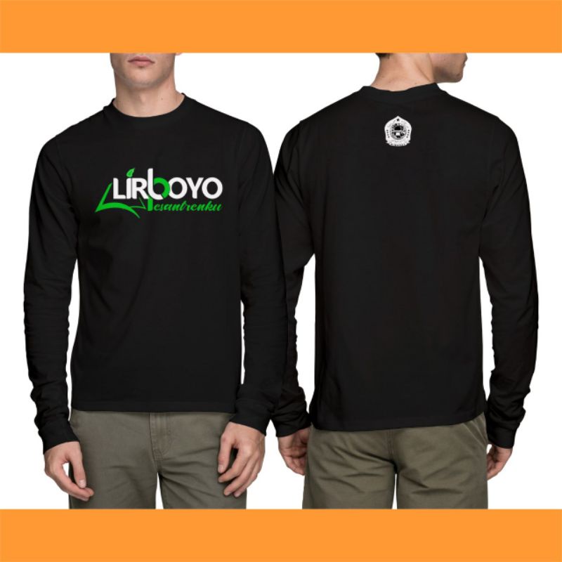 Kaos Distro /santri Lirboyo/lirboyo/ Lengan Panjang 100% katun