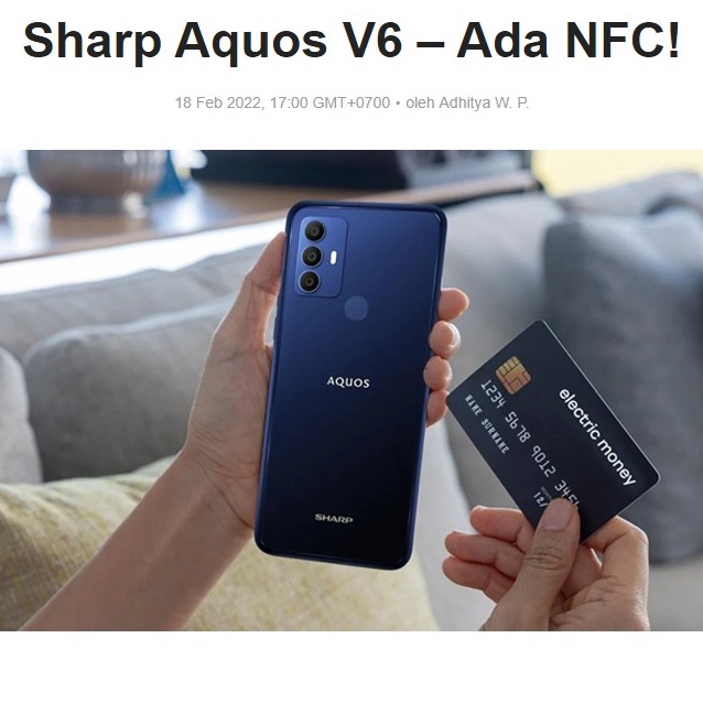 Sharp Aquos V6 RAM 3GB-ROM 32GB + V6 PLUS RAM 4GB - ROM 64GB -NFC- free anti gores + Handsfree - Garansi Resmi- murah