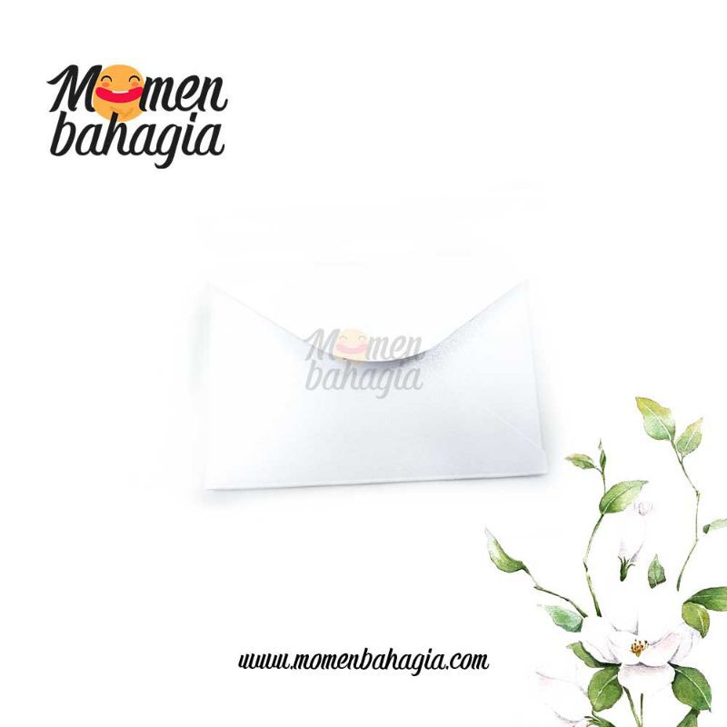 

Amplop Mini Amplop A7 Jasmine White isi 10