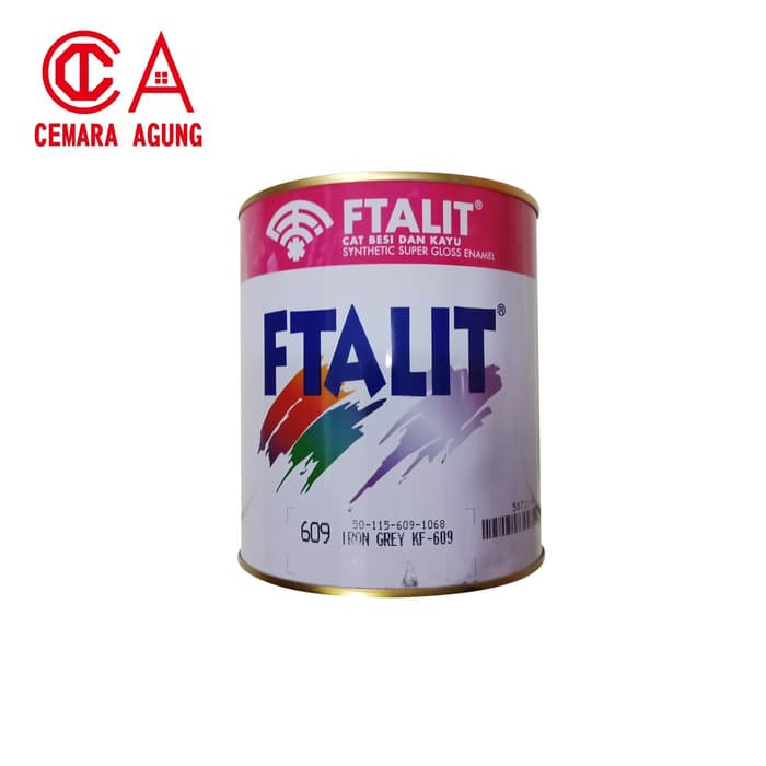 

Cat Minyak FTALIT Iron Grey KF-609