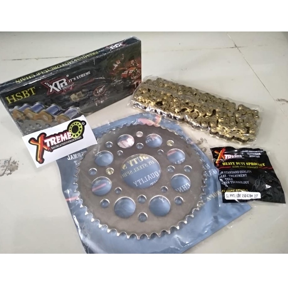 Jual GIR GEAR SET HONDA TIGER 520H 39T 45T XTREME Shopee Indonesia