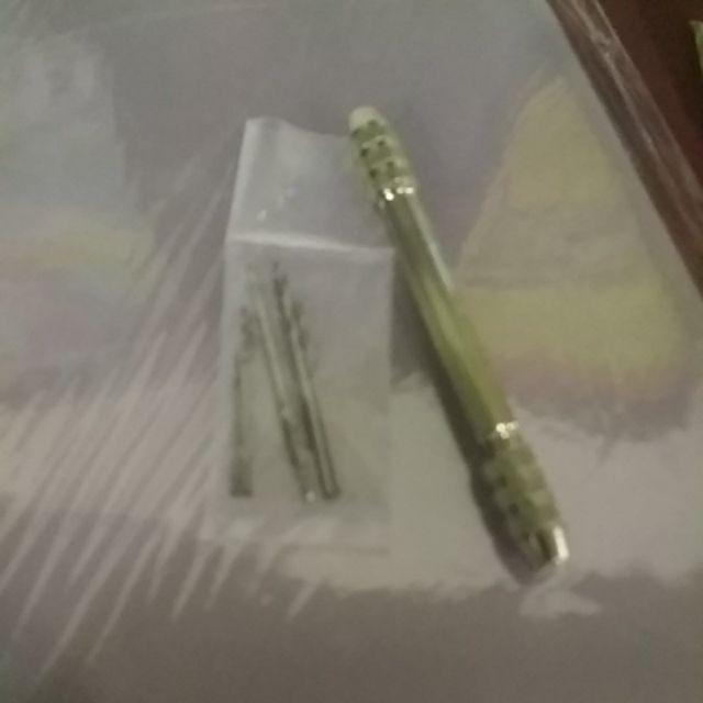 Bor Tangan Mini Manual Bahan Aluminium Ukuran 0.5-3.2mm