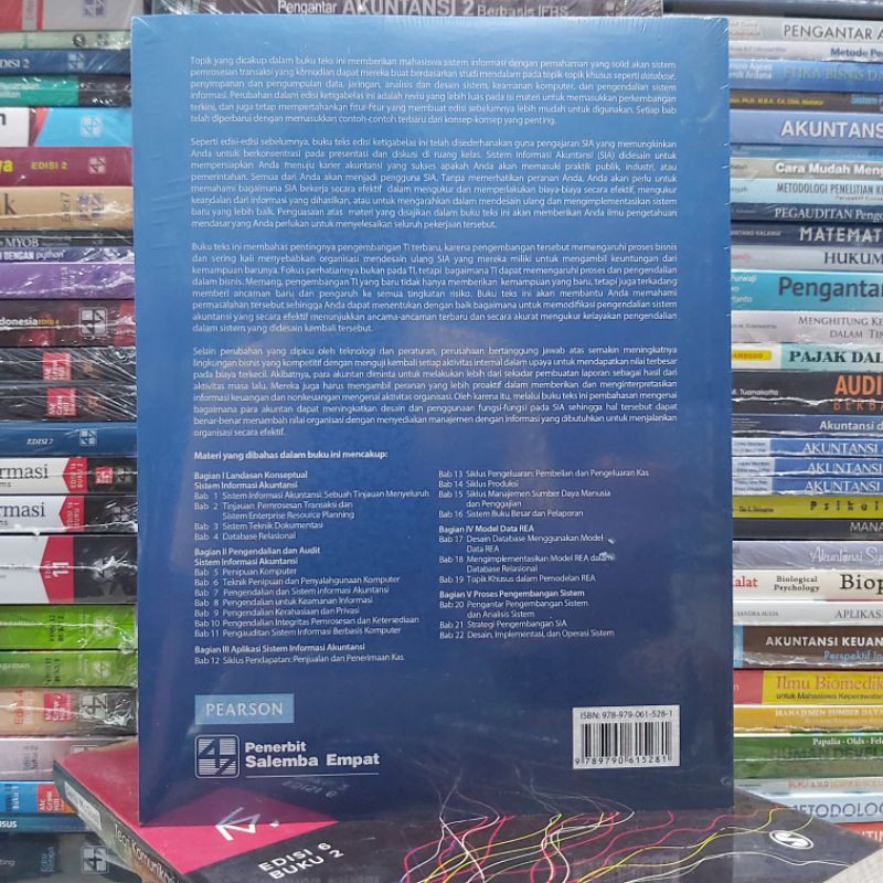 Buku Original Sistem Informasi Akuntansi Edisi 13 Oleh Marshall B Romney Salemba Shopee Indonesia
