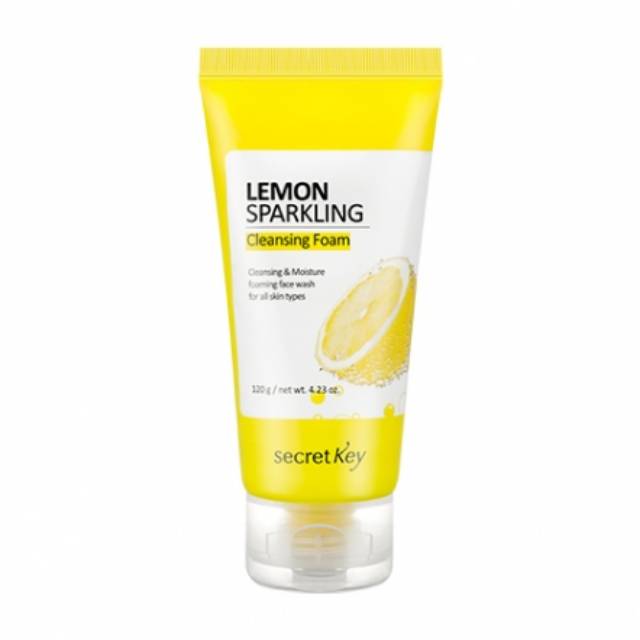SECRET KEY

Lemon Sparkling Cleansing Foam