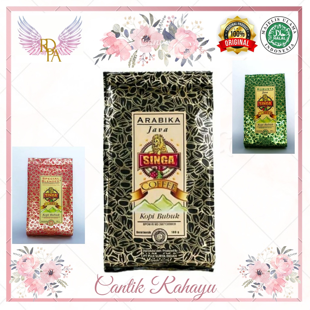 

Kopi Singa Toraja Kalosih dan Arabika Java 180 gram (Kopi Singa Hitam). Kopi Singa Authentic Taste