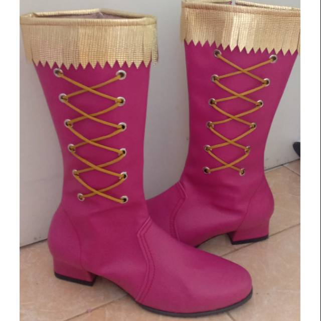 SEPATU MAYORET PINK FANTA GOLD