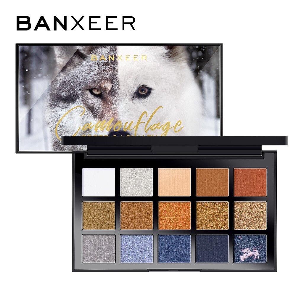 Banxeer Glamour Eyeshadow Glitter Berkilau dengan 15 Warna BX17-18