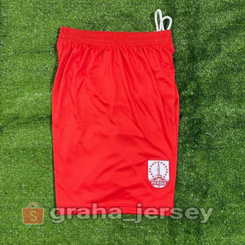 Celana Bola Persis Solo Home 2021 - 2022 Merah Liga 2 Terbaru Lokal