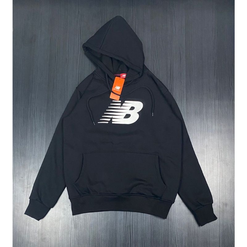 HODDIE NEW BALANCE  LOGO BLACK | OUTERWARE | SWEATER