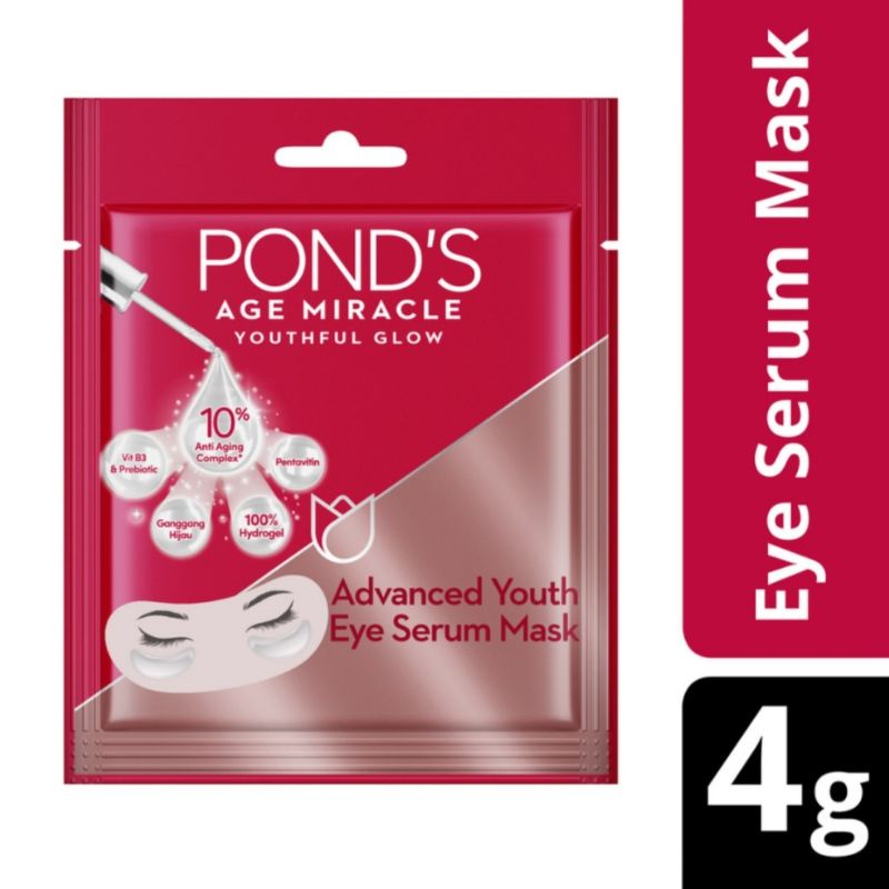 Ponds Age Miracle Eye Serum Mask 4Gr dan PONDS AGE MIRACLE 7gr/ Flashsale