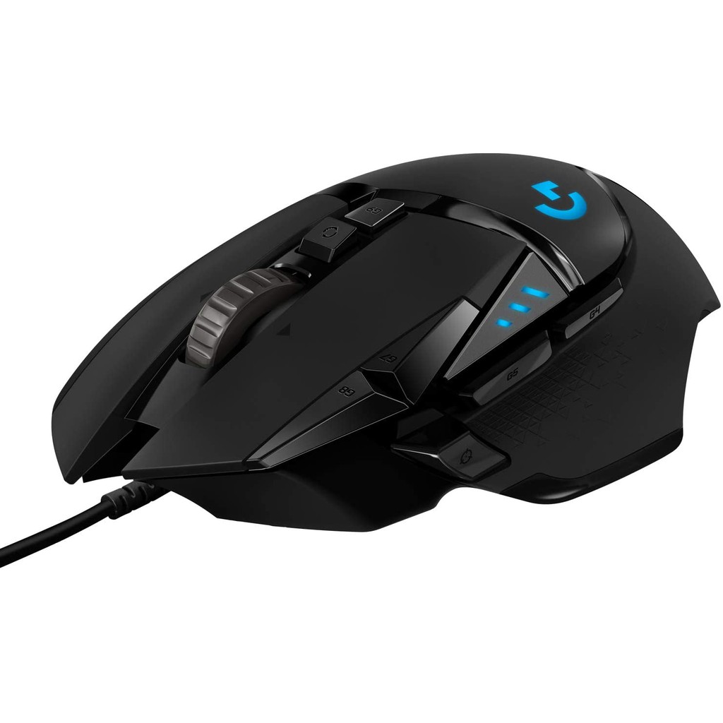 LOGITECH MOUSE G502 HERO HIGH PERFORMANCE GAMING MOUSE