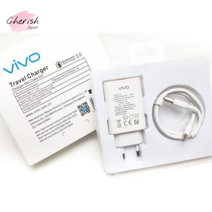 Travel Charger Vivo V109 FastCharging Casan Pengisi Batrai hp Charger Handphone